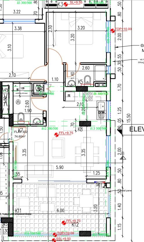 Апартаменты в Ларнаке, Кипр, 131 м² - фото 11