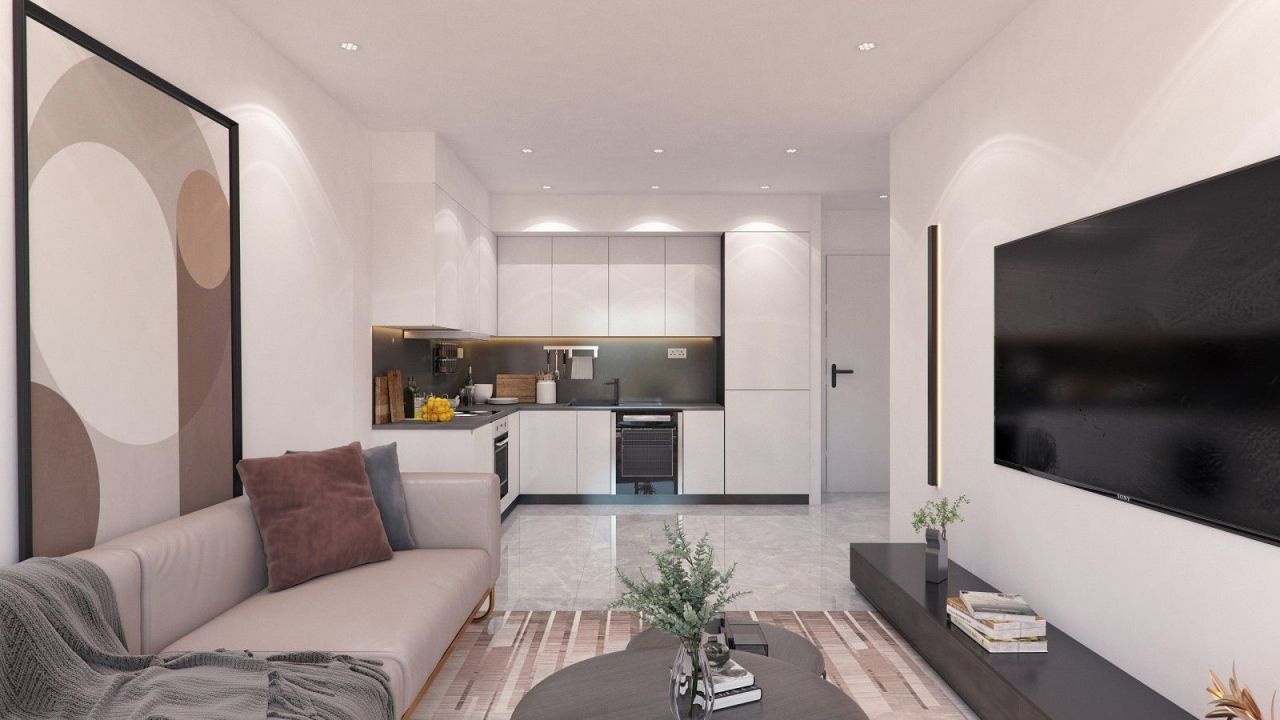 Апартаменты в Ларнаке, Кипр, 95 м² - фото 11