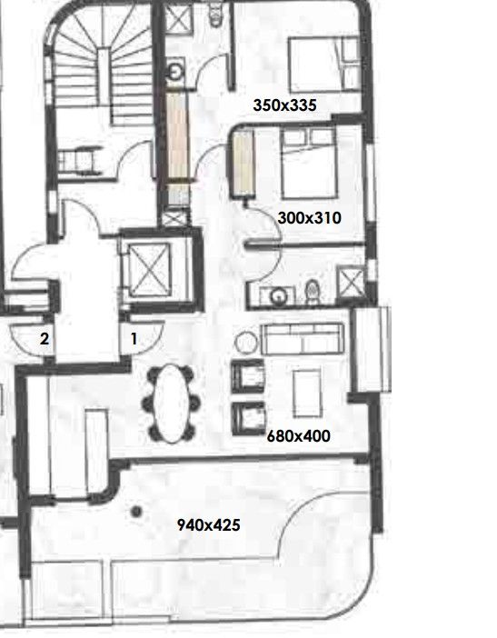 Апартаменты в Ларнаке, Кипр, 109 м² - фото 11