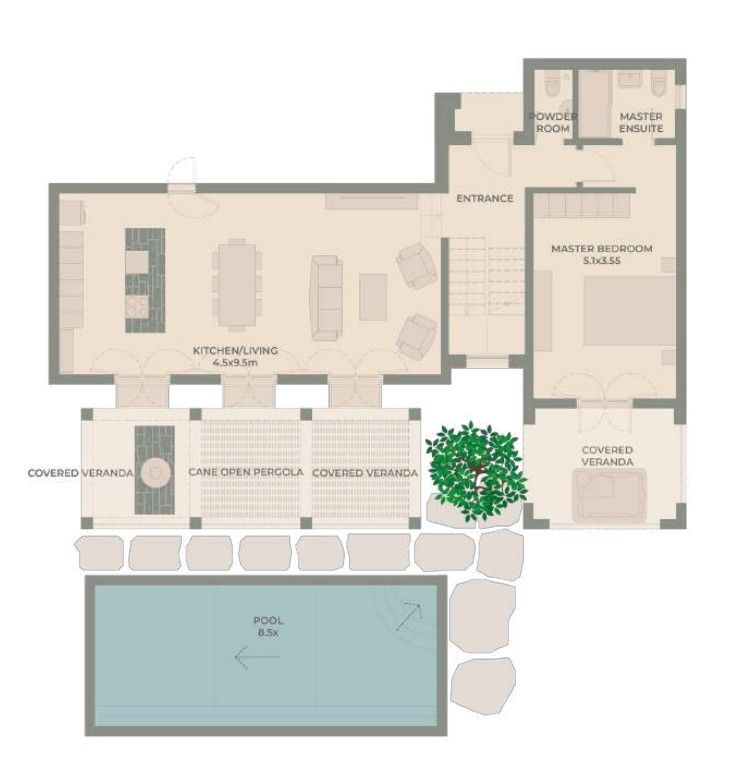 Вилла в Пафосе, Кипр, 187 м² - фото 11