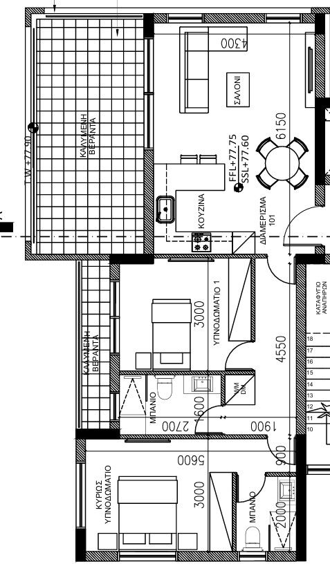 Апартаменты в Пафосе, Кипр, 99 м² - фото 12