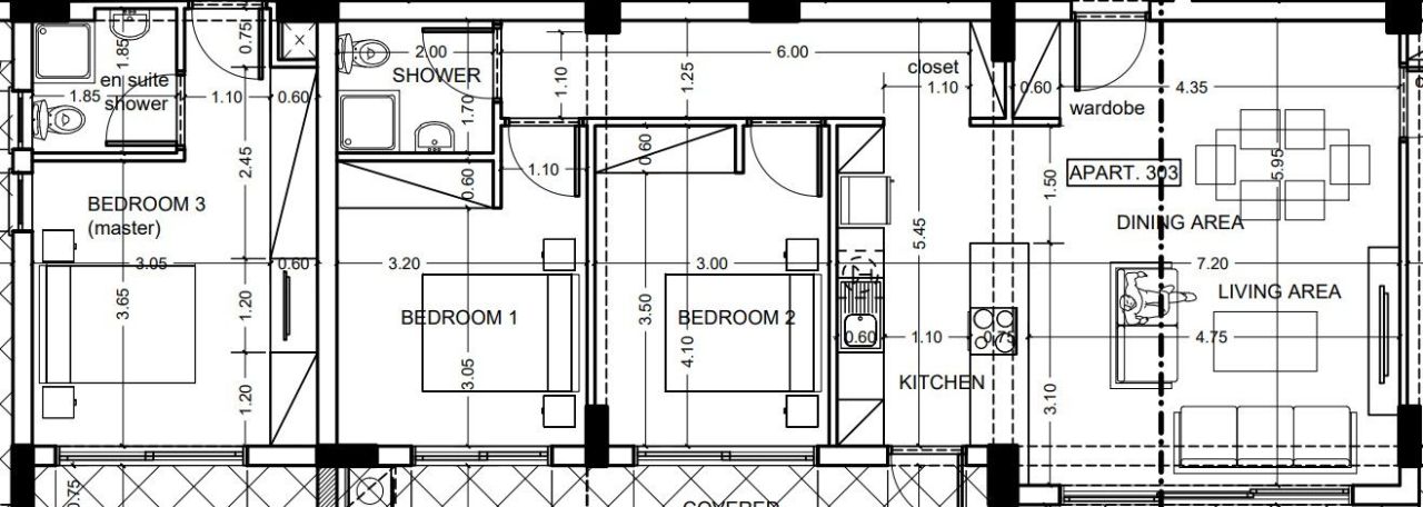 Пентхаус в Лимасоле, Кипр, 165 м² - фото 14
