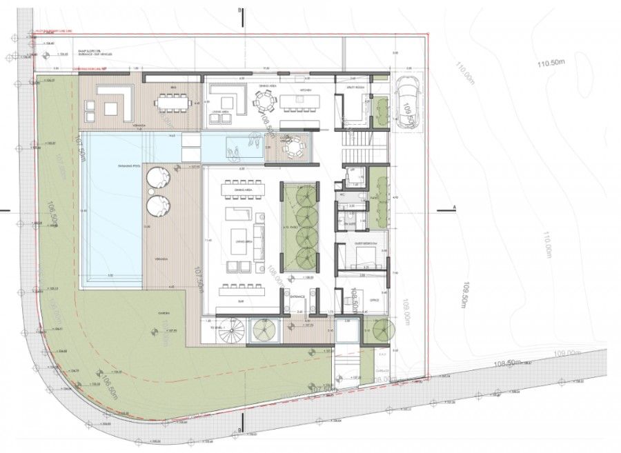 Вилла в Лимасоле, Кипр, 600 м² - фото 14