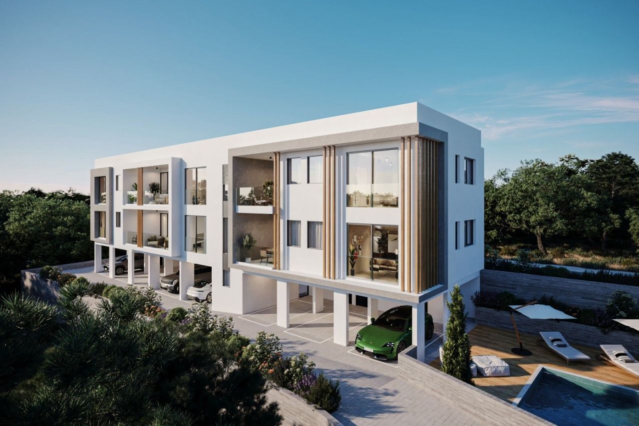 Апартаменты в Пафосе, Кипр, 89 м² - фото 14