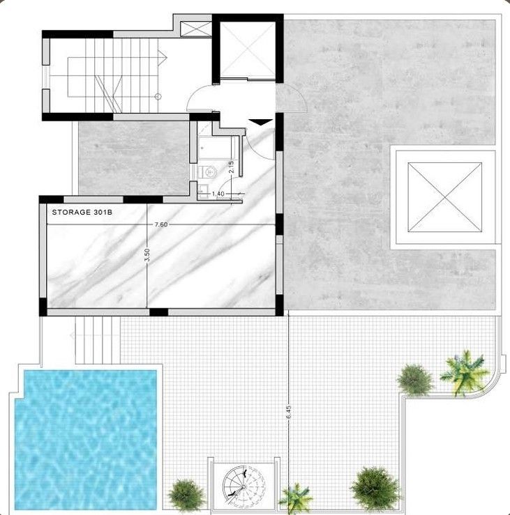 Пентхаус в Лимасоле, Кипр, 156 м² - фото 14