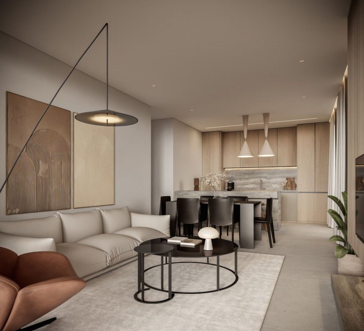 Апартаменты в Ларнаке, Кипр, 142 м² - фото 14