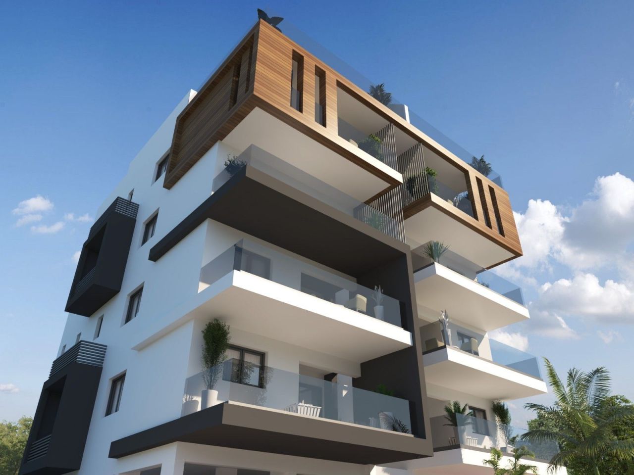 Апартаменты в Ларнаке, Кипр, 101 м² - фото 15