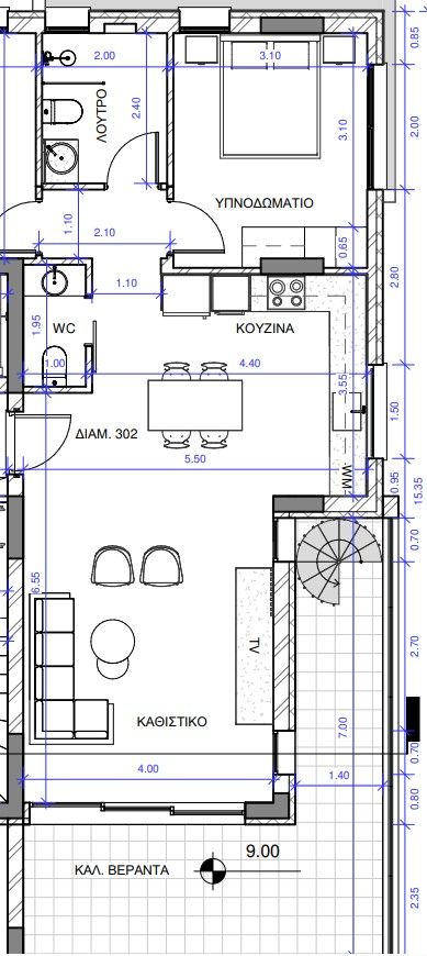 Апартаменты в Пафосе, Кипр, 97 м² - фото 17