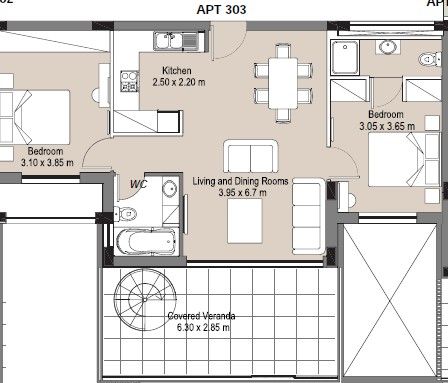 Пентхаус в Лимасоле, Кипр, 94 м² - фото 17