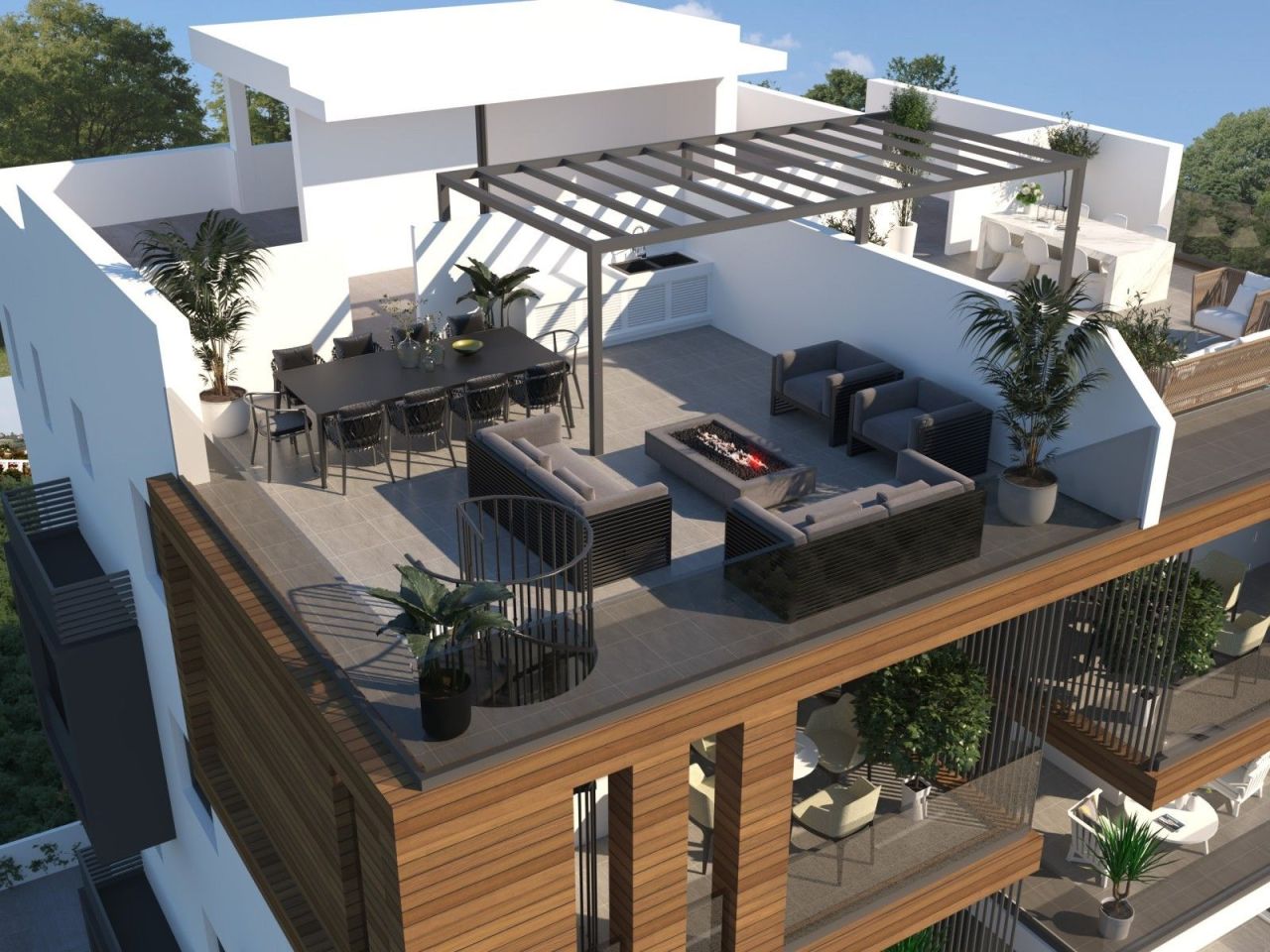 Апартаменты в Ларнаке, Кипр, 101 м² - фото 17