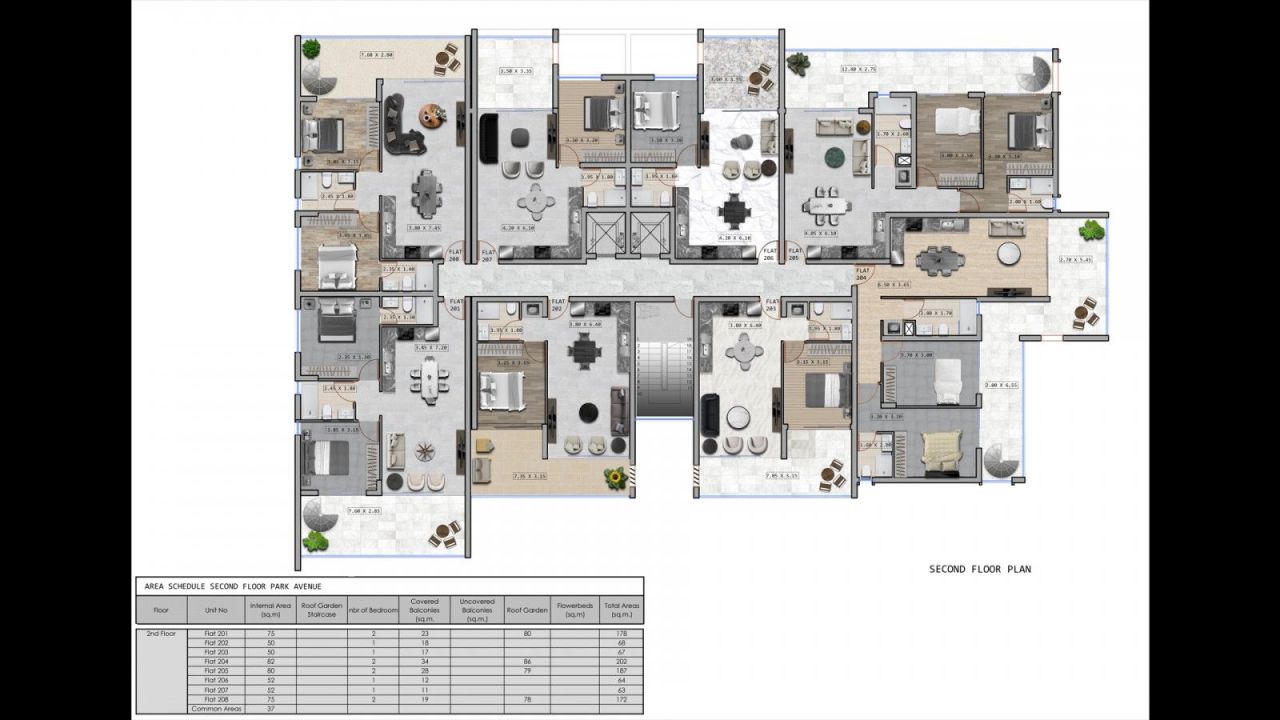 Апартаменты в Ларнаке, Кипр, 67 м² - фото 18