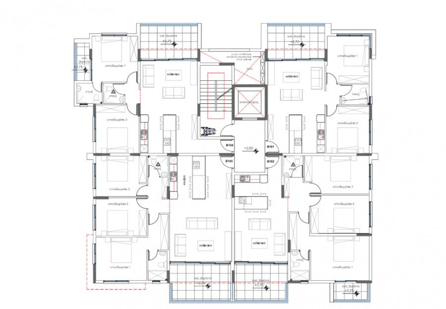 Апартаменты в Пафосе, Кипр, 118 м² - фото 19