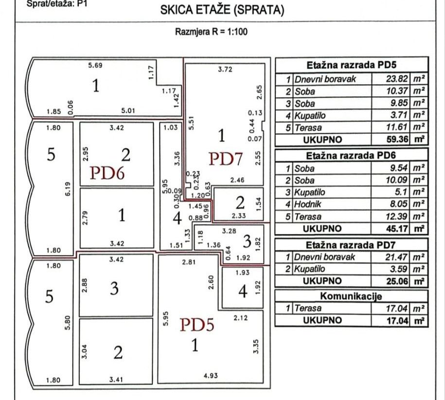 Квартира в Добра Воде, Черногория, 45 м² - фото 4