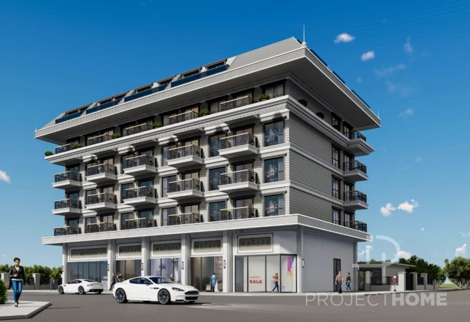 Квартира в Алании, Турция, 56 м² - фото 1