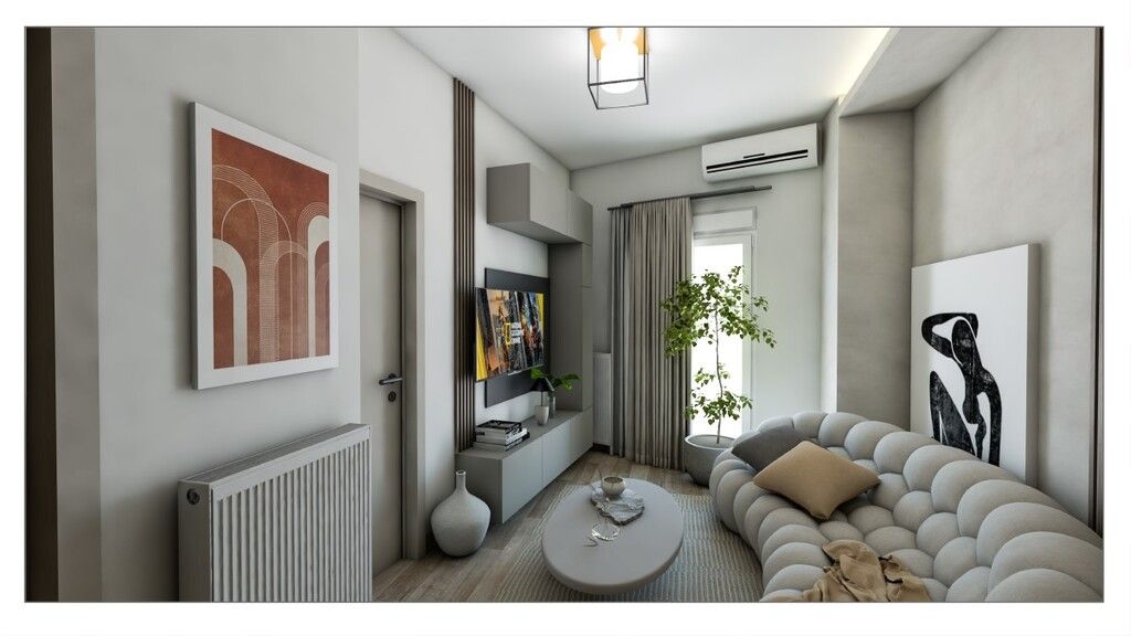 Квартира в Салониках, Греция, 45 м² - фото 1