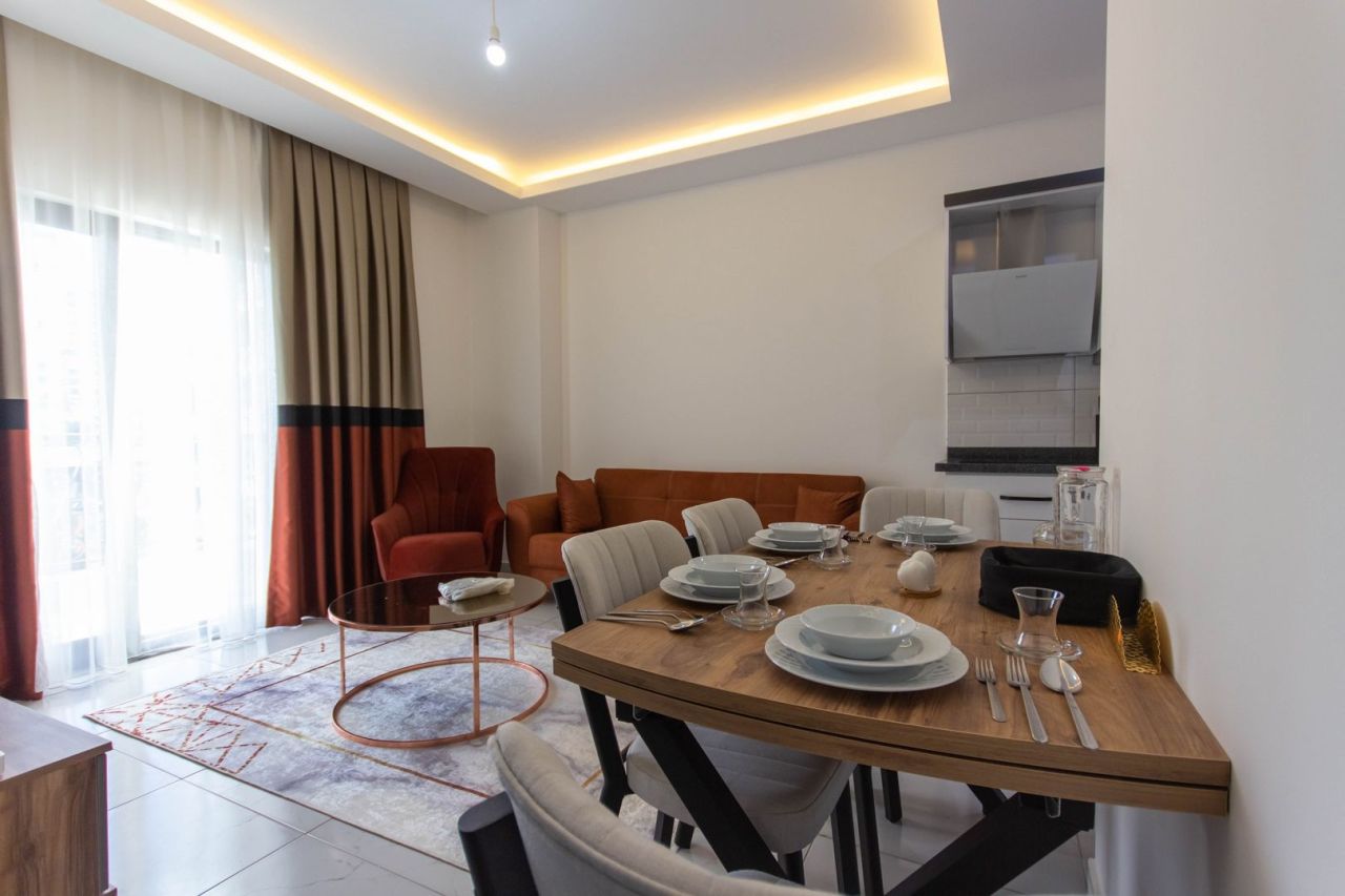 Квартира в Алании, Турция, 55 м² - фото 10