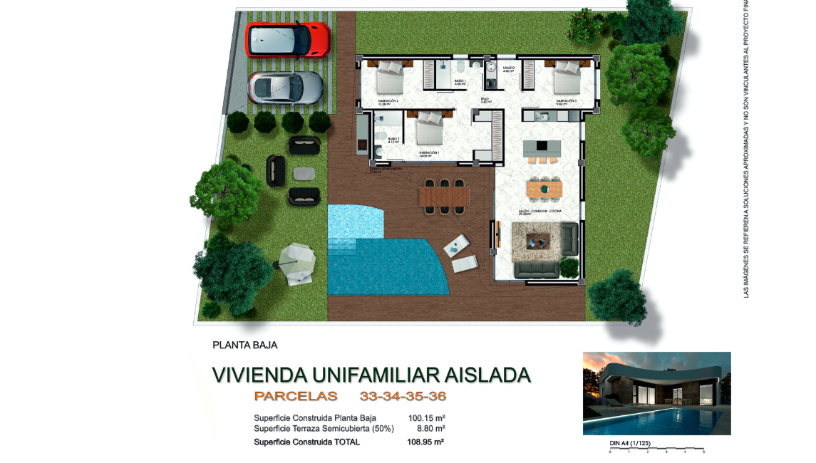 Вилла в Лас-Монтезиносе, Испания, 120 м² - фото 8