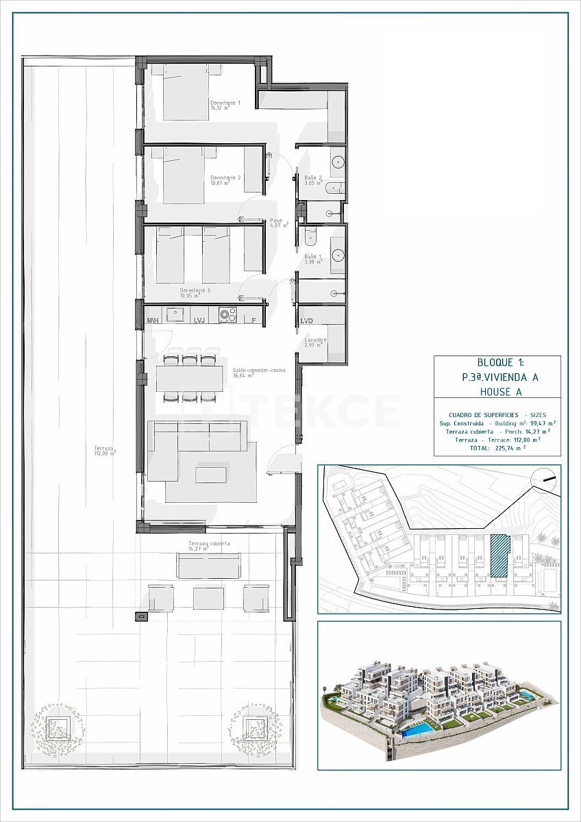 Апартаменты Куэвас-дель-Альмансора, Испания, 70 м² - фото 15