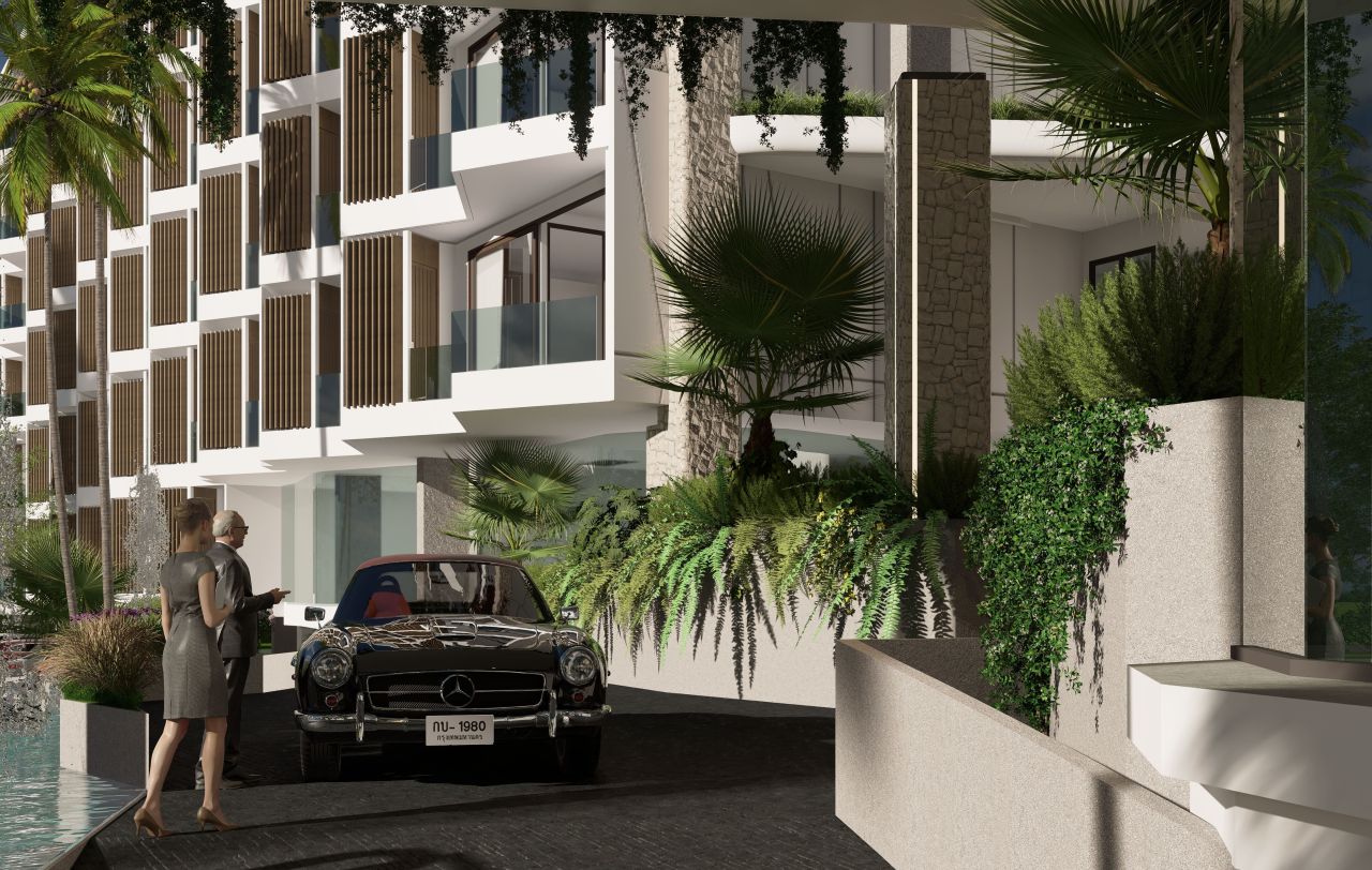 Апартаменты на пляже Камала, Таиланд, 81 м² - фото 2