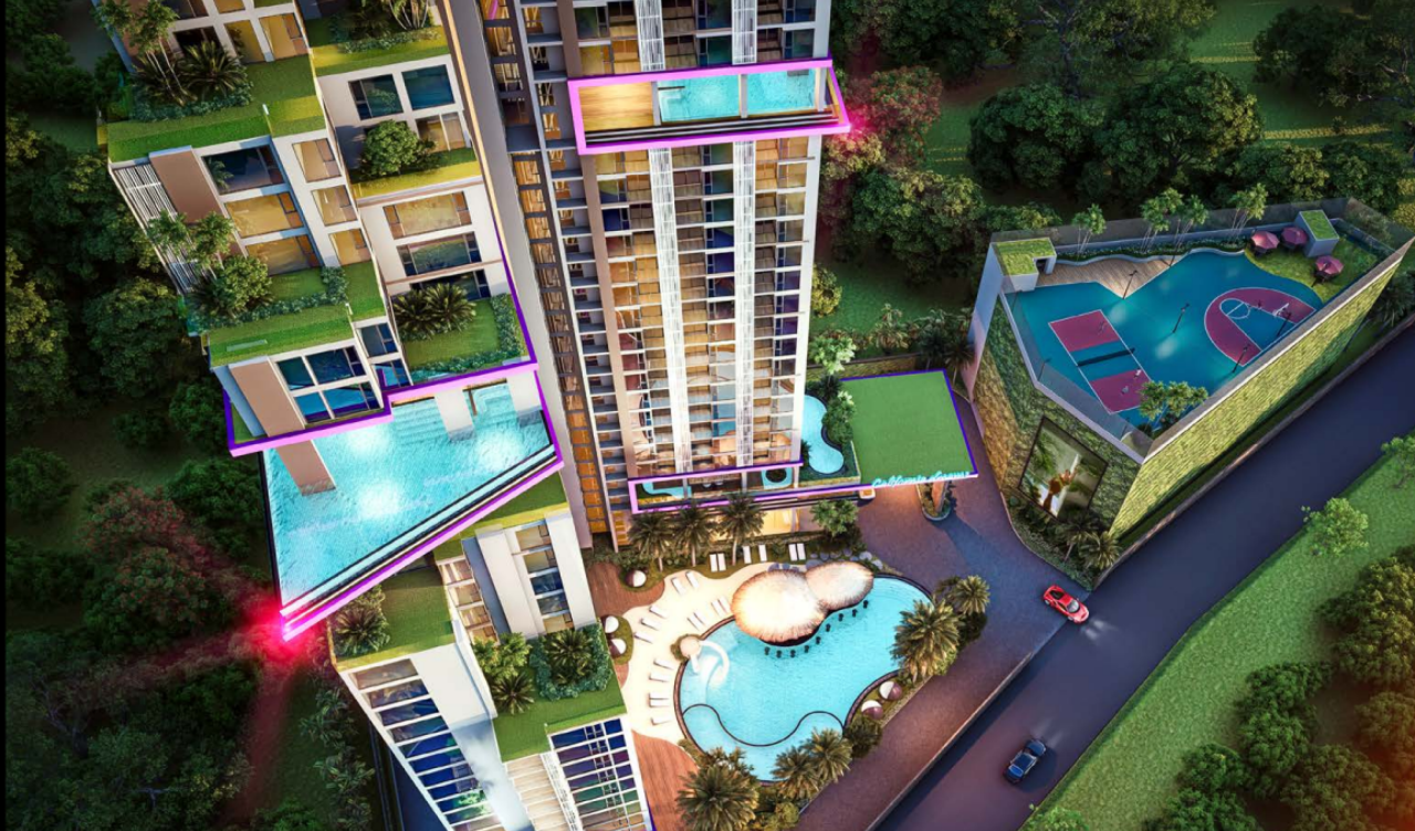 Квартира в Паттайе, Таиланд, 58 м² - фото 4