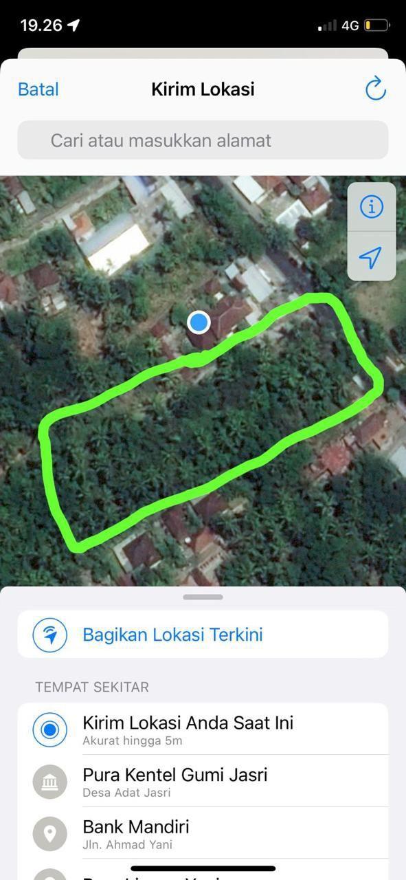Земля в Денпасаре, Индонезия, 0.7 Га - фото 1