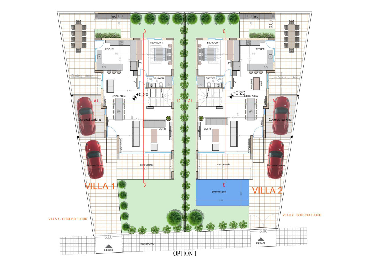 Вилла в Пафосе, Кипр, 285 м² - фото 15