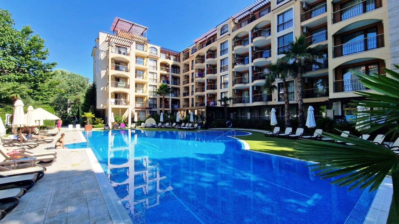 Квартира на Солнечном берегу, Болгария, 44 м² - фото 14