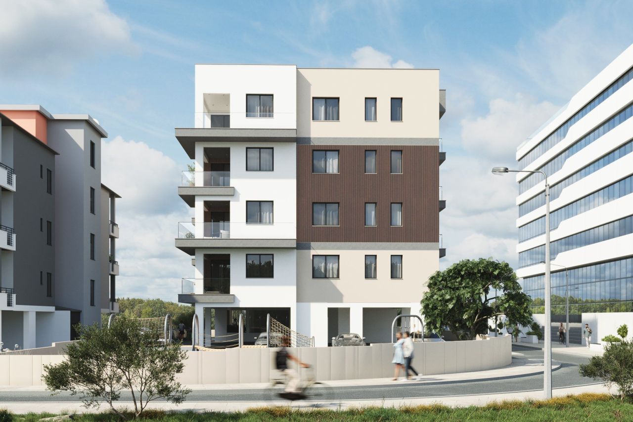 Апартаменты в Меса-Йитонии, Кипр, 106 м² - фото 1