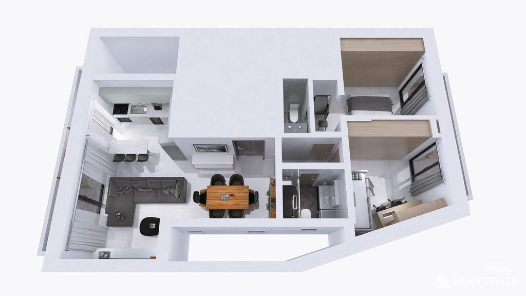 Квартира в Афинах, Греция, 74 м² - фото 7