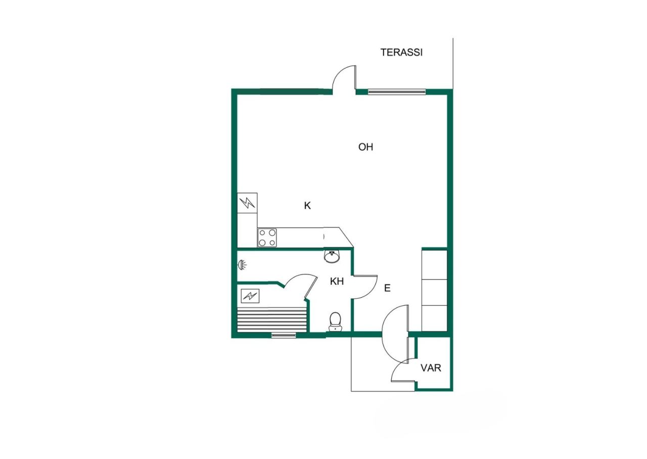 Таунхаус в Лиекса, Финляндия, 30 м² - фото 3
