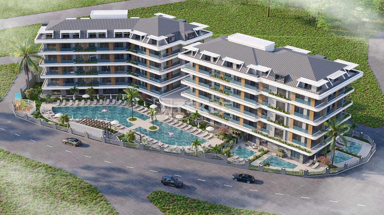 Апартаменты в Алании, Турция, 91 м² - фото 6