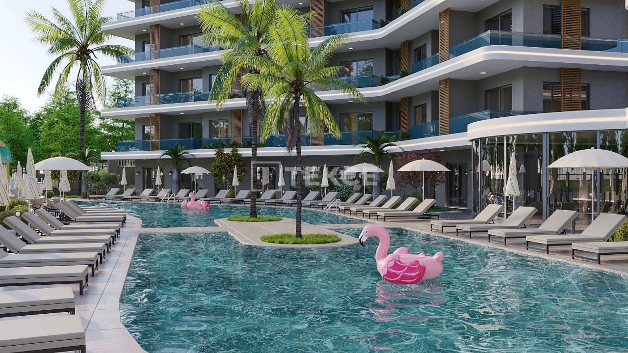 Апартаменты в Алании, Турция, 91 м² - фото 8