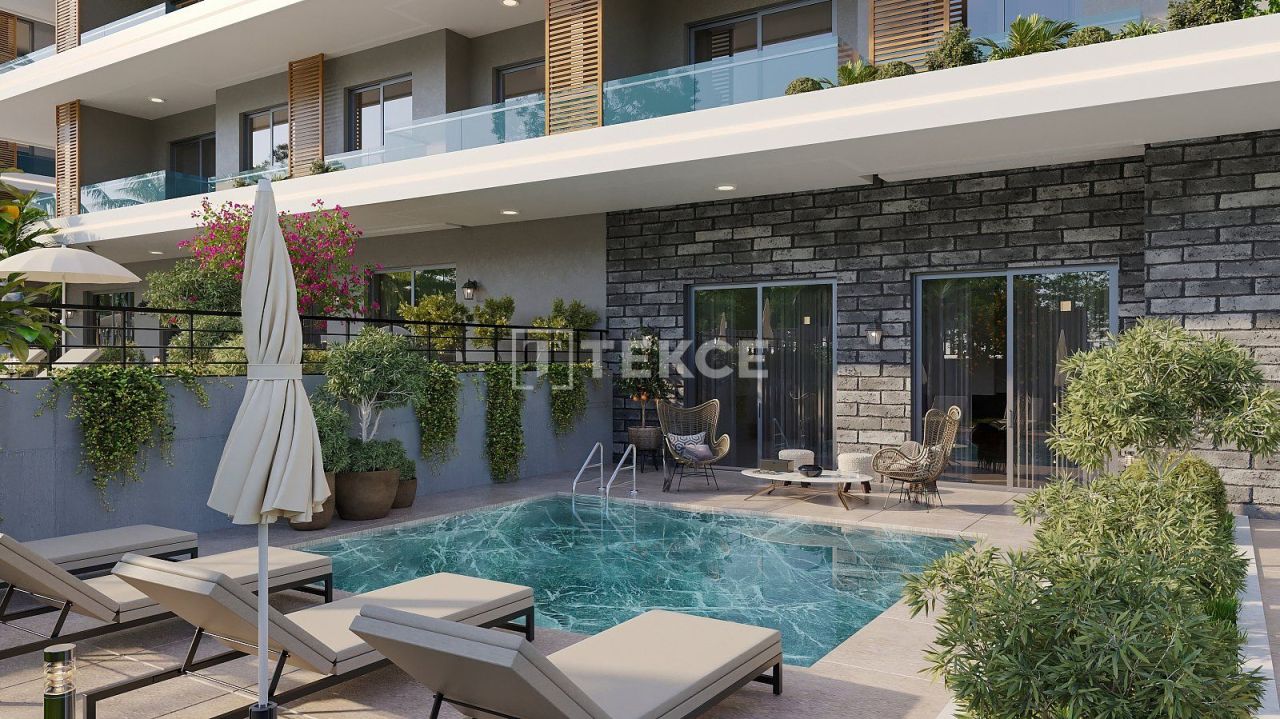 Апартаменты в Алании, Турция, 91 м² - фото 11