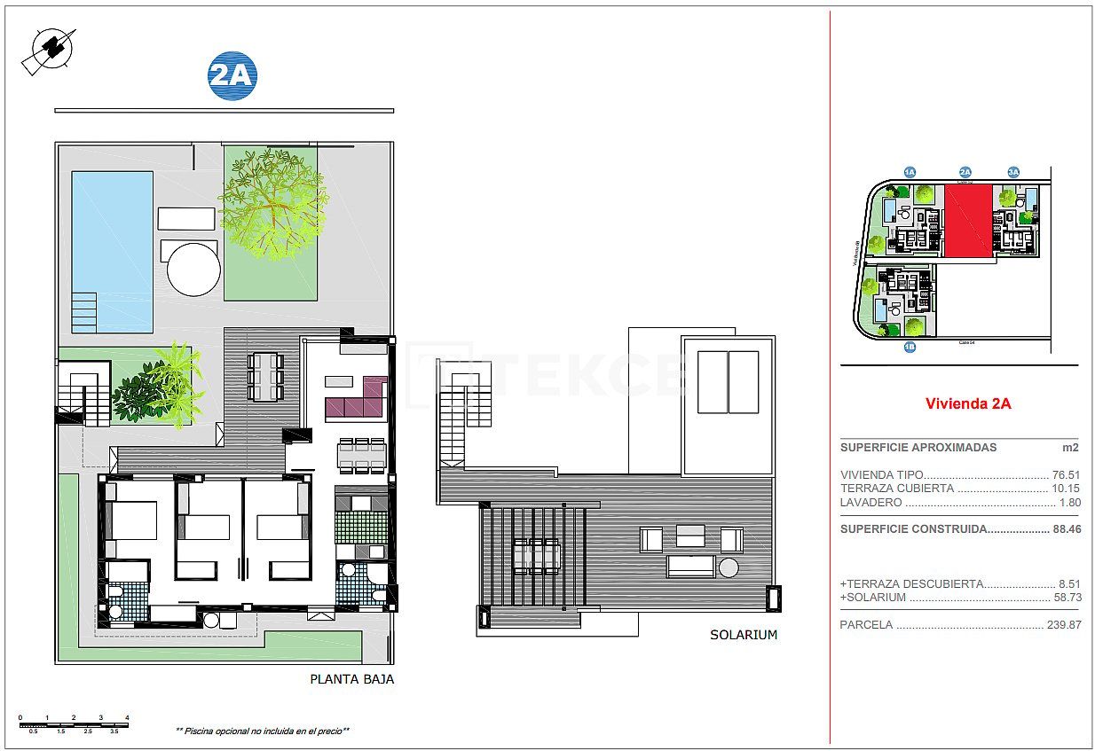 Вилла Эль-Вергер, Испания, 88 м² - фото 16