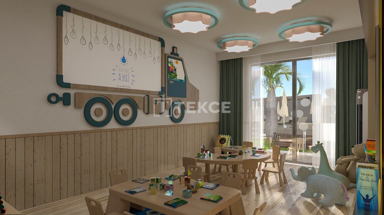 Апартаменты в Алании, Турция, 91 м² - фото 19