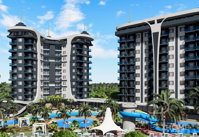 Квартира в Авсалларе, Турция, 50 м² - фото 1