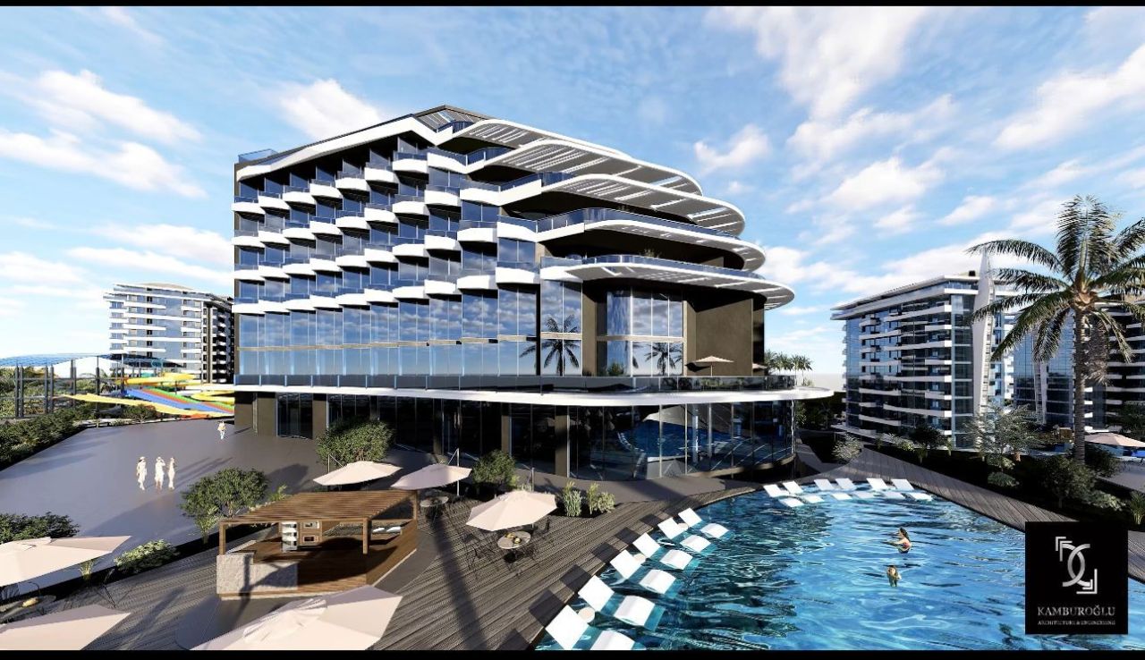 Апартаменты в Алании, Турция, 55 м² - фото 1