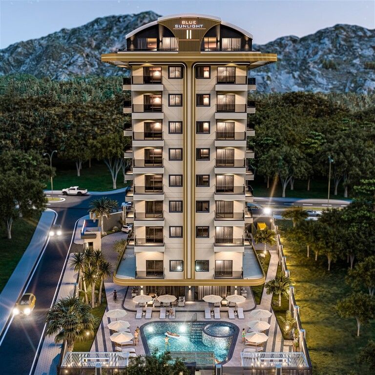 Апартаменты в Алании, Турция, 56 м² - фото 1