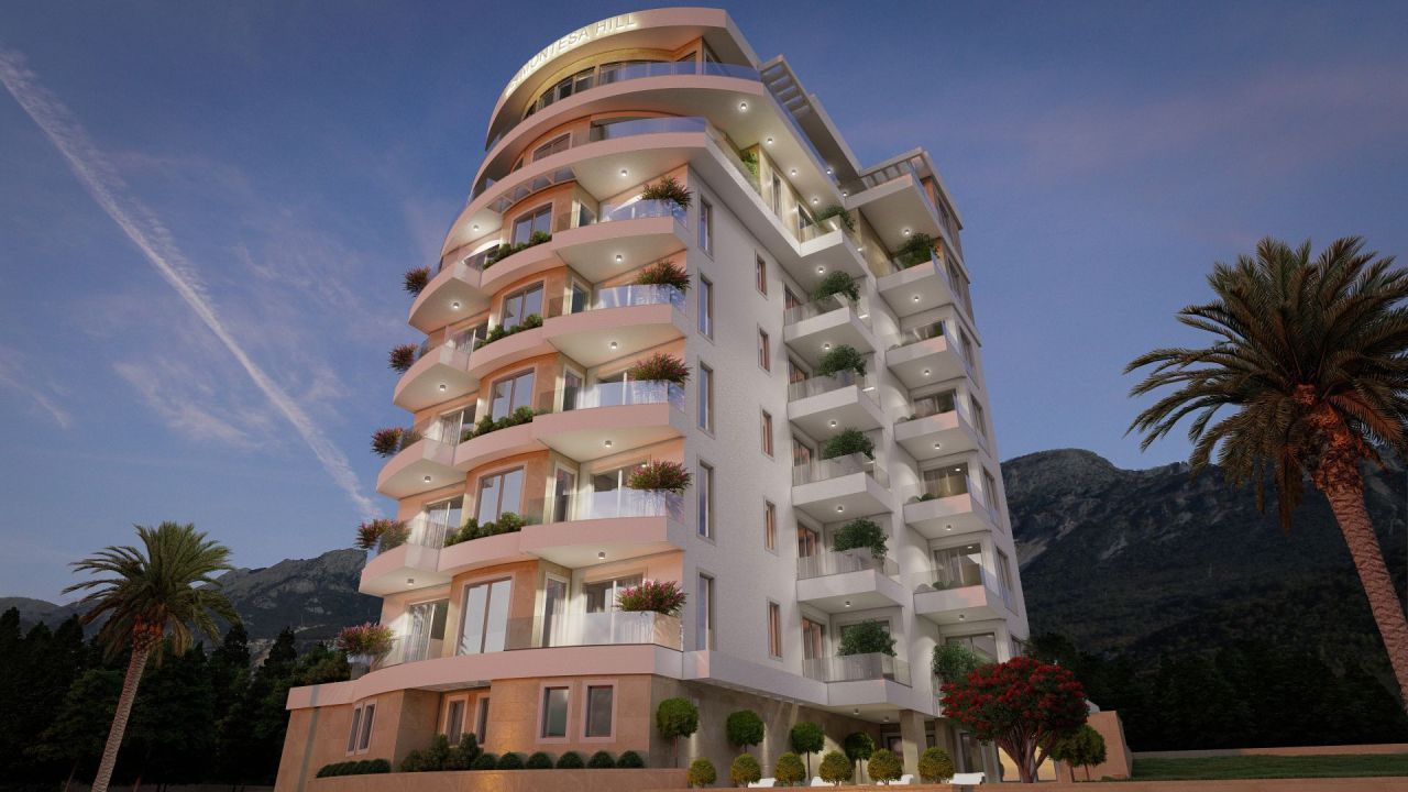 Апартаменты в Бечичи, Черногория, 51 м² - фото 1
