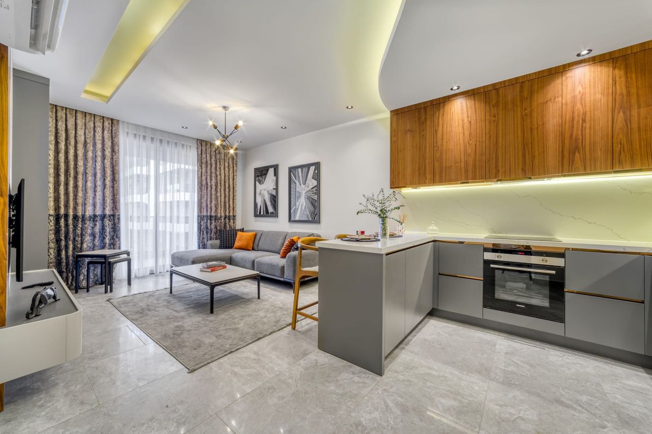 Квартира в Алании, Турция, 58 м² - фото 10