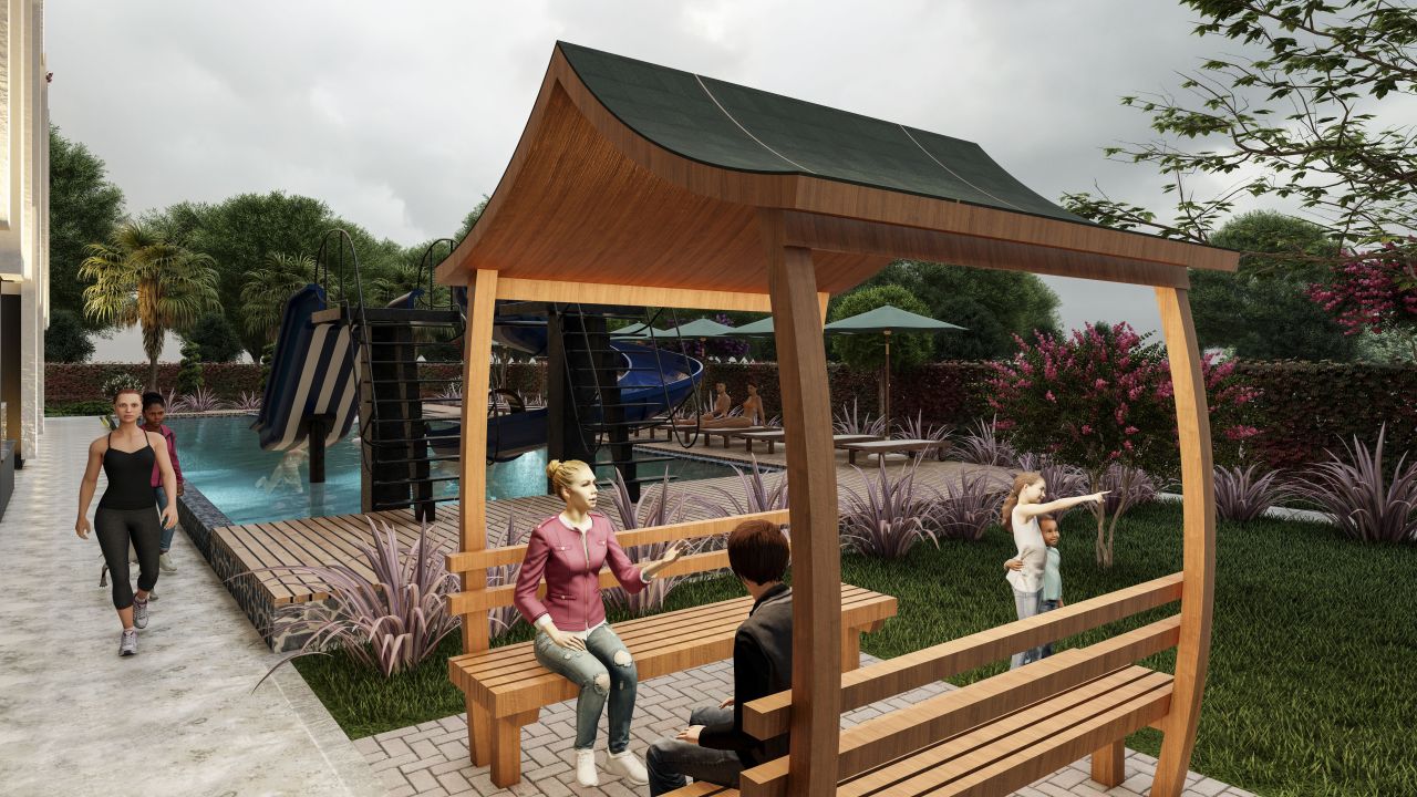 Квартира в Мерсине, Турция, 58 м² - фото 12