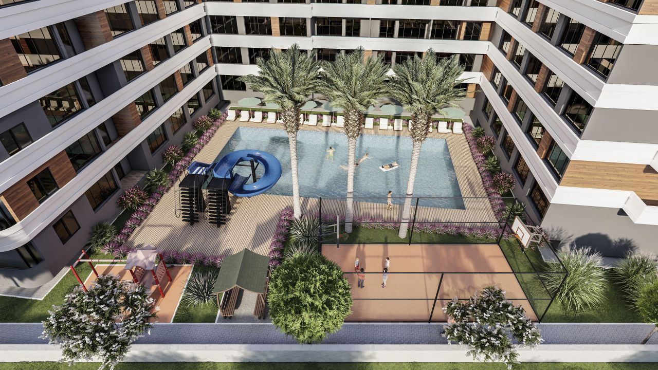 Квартира в Мерсине, Турция, 35 м² - фото 8