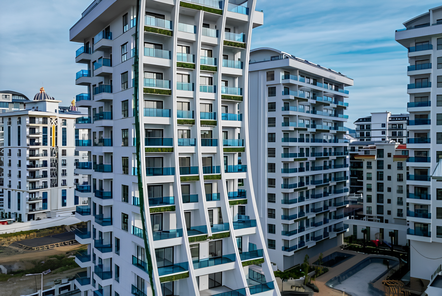 Апартаменты в Алании, Турция, 55 м² - фото 1