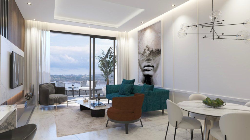 Апартаменты в Фамагусте, Кипр, 95.28 м² - фото 3