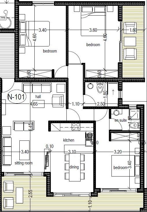 Апартаменты в Пафосе, Кипр, 155 м² - фото 2