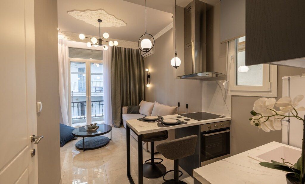 Квартира в Салониках, Греция, 38 м² - фото 1