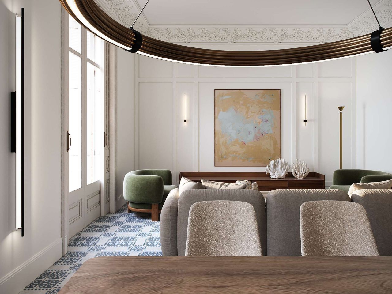 Квартира в Барселоне, Испания, 237 м² - фото 7