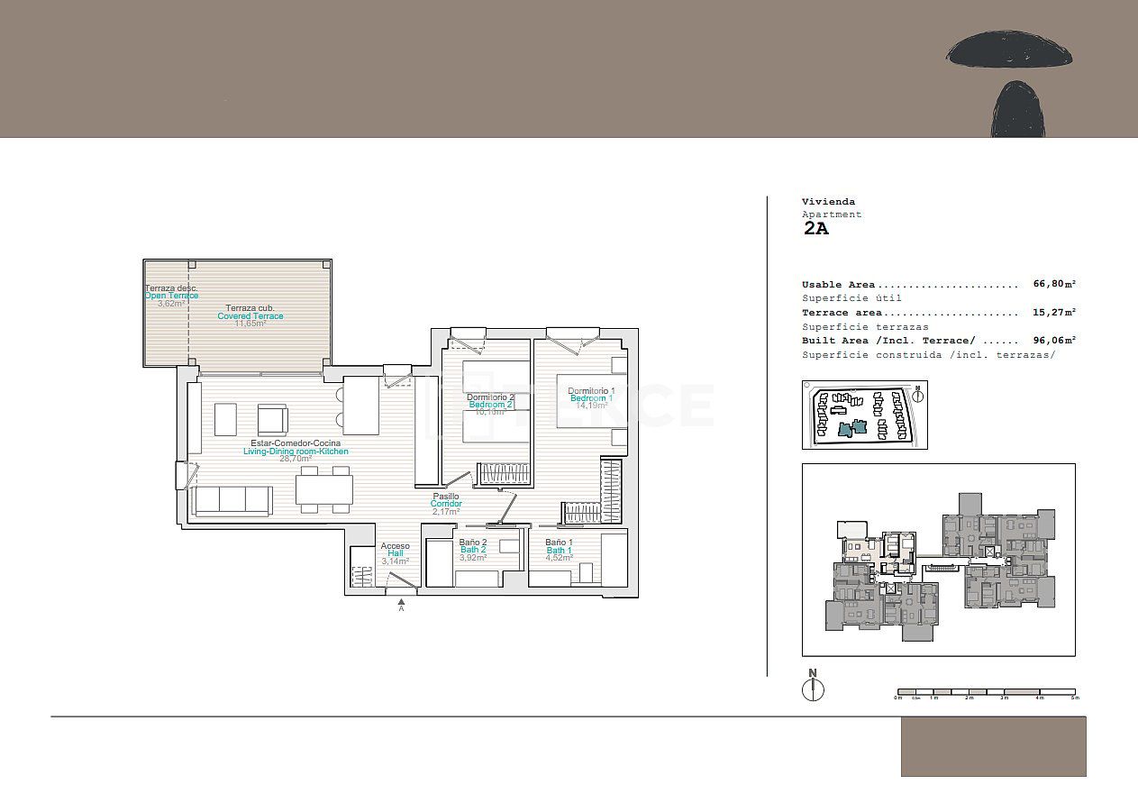 Пентхаус в Дении, Испания, 96 м² - фото 8