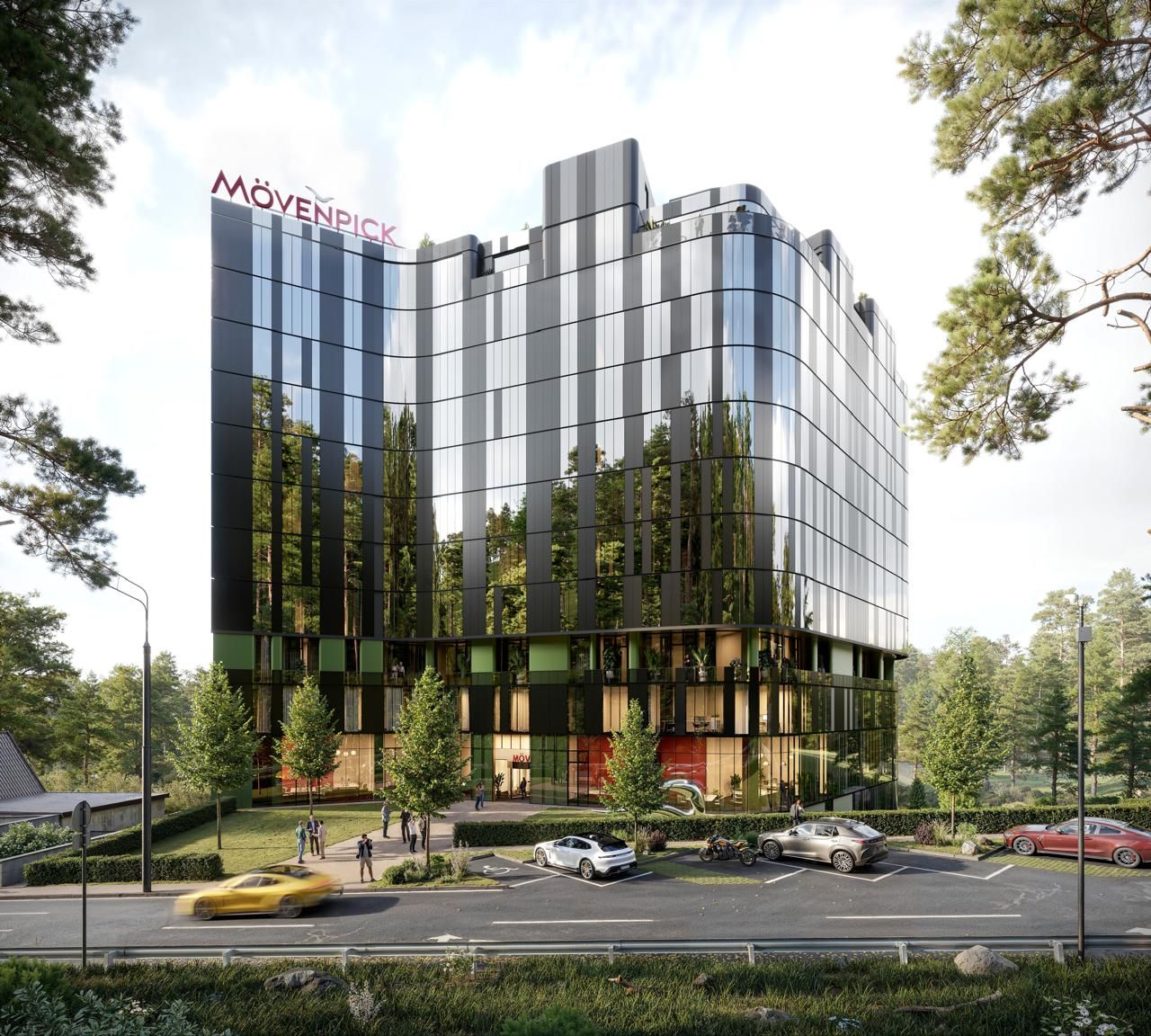 Отель, гостиница лыжный курорт Цахкадзор, Армения, 54.43 м² - фото 1