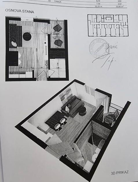 Квартира в Баре, Черногория, 26 м² - фото 13